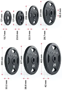 Armored Rhino Set 4H I Rhino Hantelscheibenablage & 157.5kg 4H Iron Plates