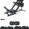 Atlas Set | Beinpresse Hackenschmidt & 200kg Iron Plates