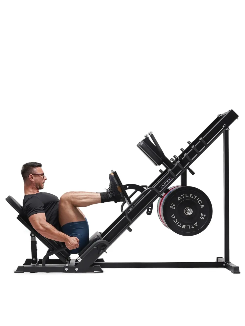Atlas Set | Beinpresse Hackenschmidt & 200kg Iron Plates