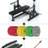 B15 Starter Set | Gamma Sportscar Red | 220kg Plates | Hexagon 2.5-25kg