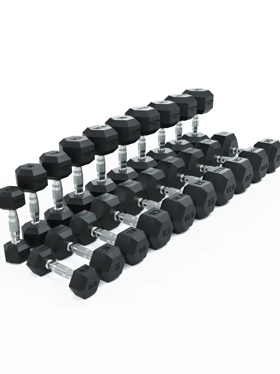 B15 Starter Set | Gamma Sportscar Red | 220kg Plates | Hexagon 2.5-25kg