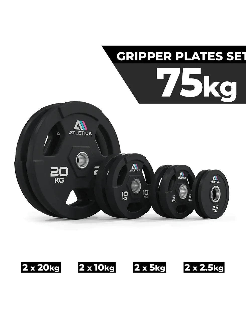 3H Gripper Plates Set | 75 kg