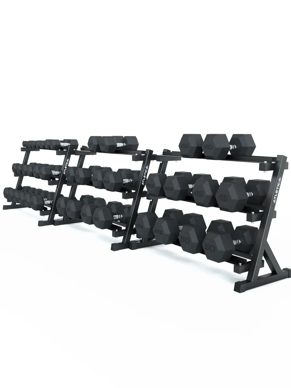 Hexagon Hantel Set | 2.5 - 50 kg