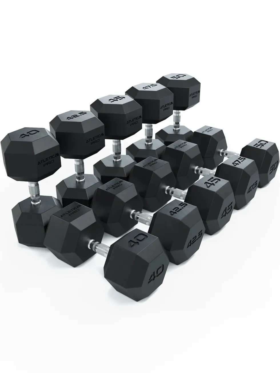 Hexagon Hanteln PRO | Set 40 - 50 kg