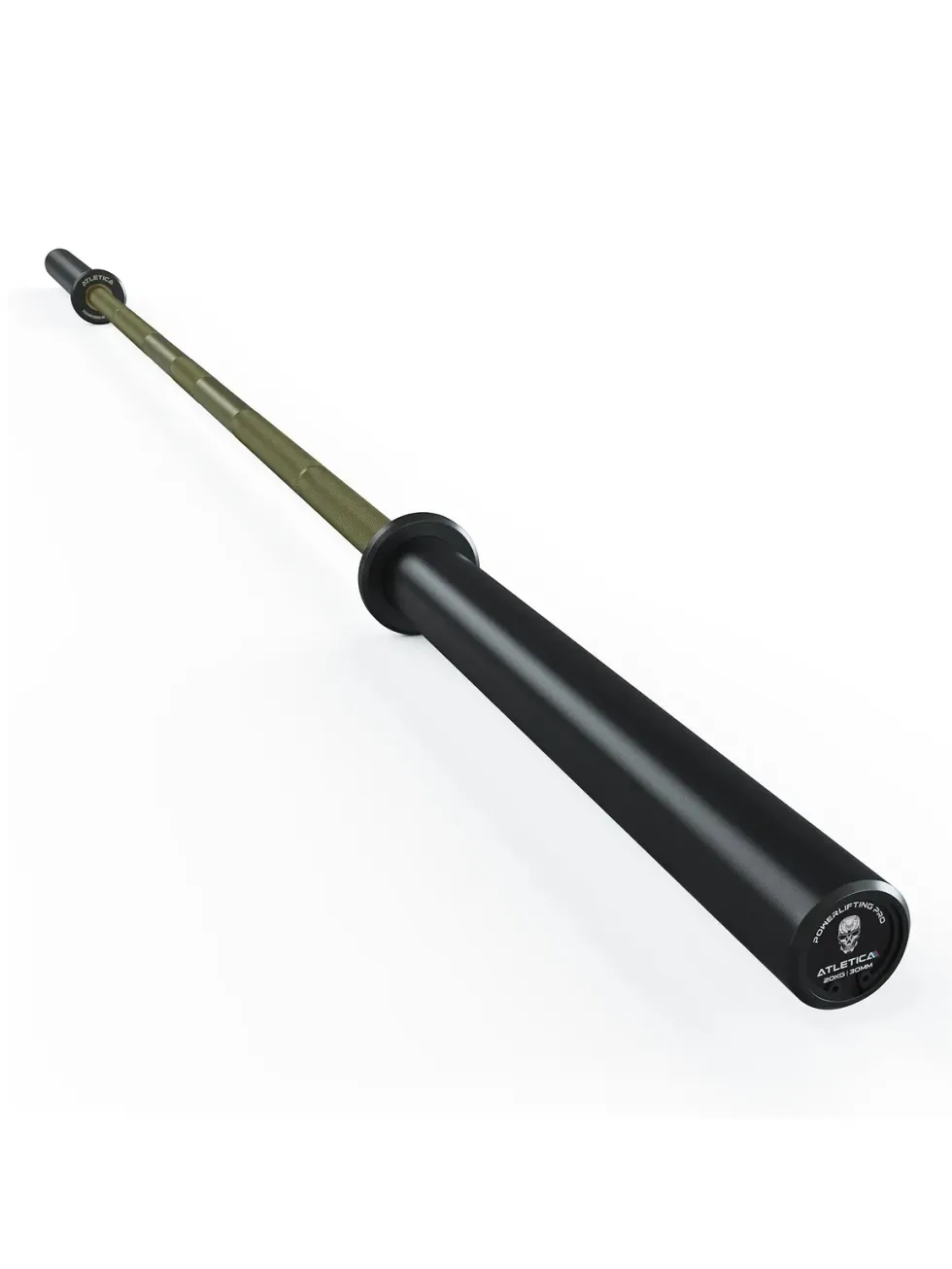 Langhantel Set | Beta Powerlifting | 190kg Color Bumper | Military Green