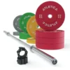 Langhantel Set | Beta Powerlifting | 190kg Color Bumper