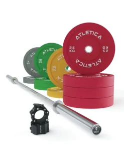 Langhantel Set | Beta Powerlifting | 190kg Color Bumper