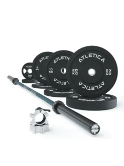 Langhantel Set | Delta HighRep | 75kg Bumper Plates