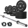 Langhantel Set Alpha I Bumper Plates 190kg I Pro Verschlüsse