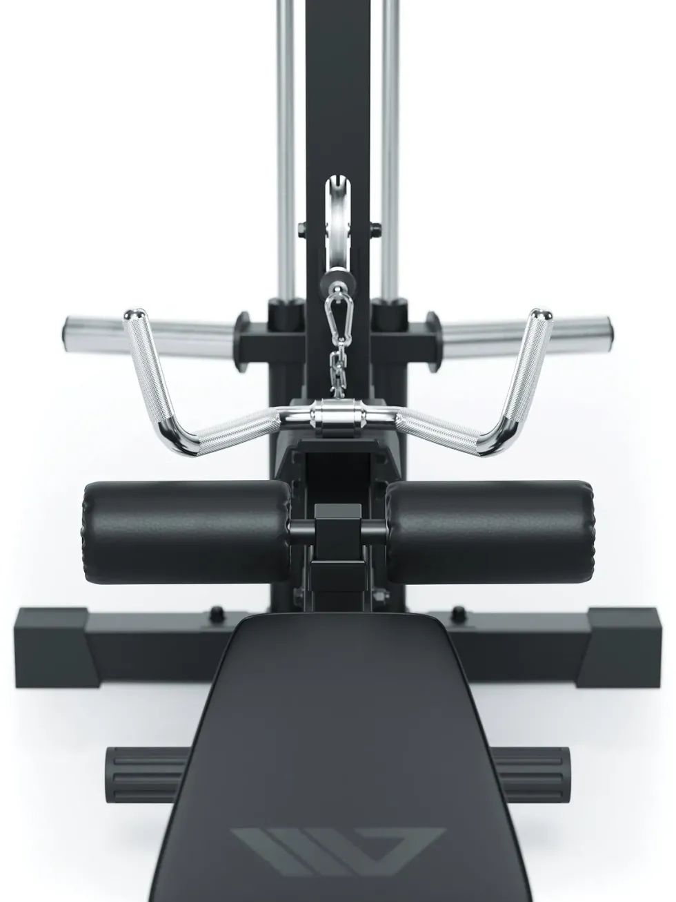Latzug mit Ruderstation | Plate-Loaded | 3H Gripper Plates 90kg SET