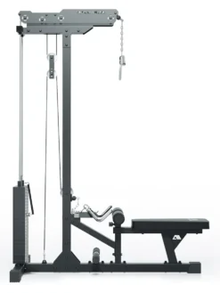 Latzug mit Ruder-Station | 204cm Höhe