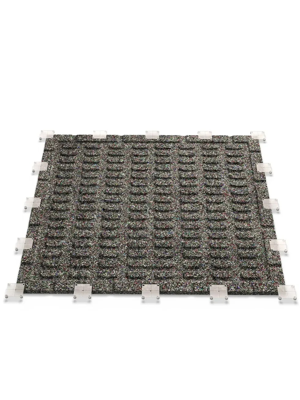 1m² MaxProtect Bodenschutzmatte 20mm | 100x100cm