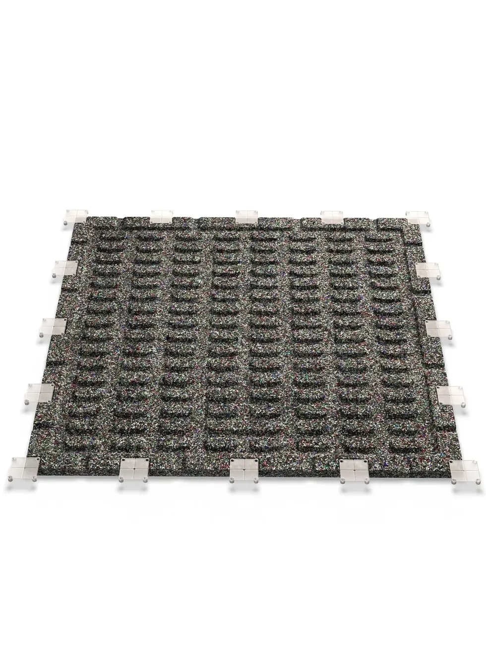1m² MaxProtect Bodenschutzmatte 25mm 100x100cm
