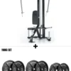 Mantis Plate Loaded Set | Butterfly Maschine & 110 kg Iron Plates