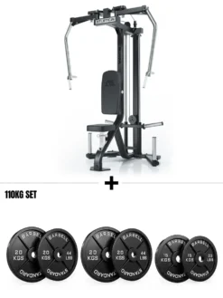 Mantis Plate Loaded Set | Butterfly Maschine & 110 kg Iron Plates