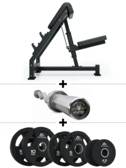 Preacher Curl SET | SZ-Stange | 35kg Gripper Plates