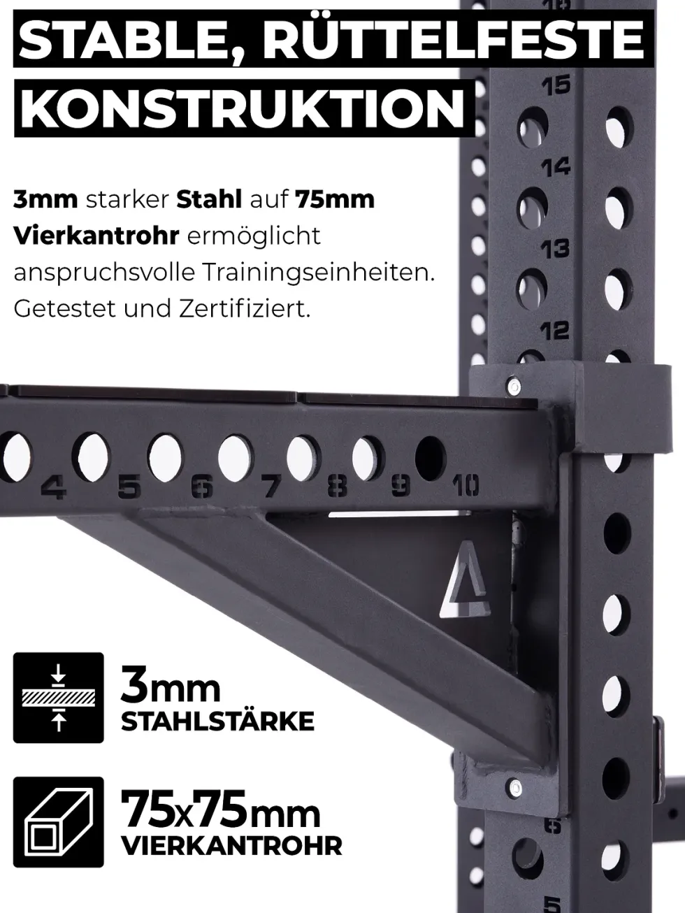 R8 Base 3 | Power Rack