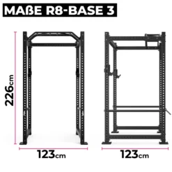 R8 Base 3 | Power Rack