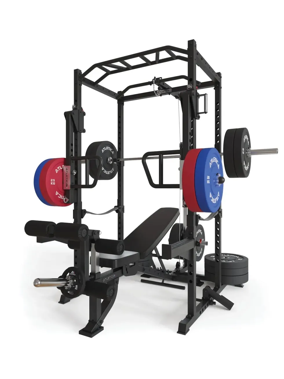 R5 Boost | Power Rack | Latzug- & Rudereinheit | Jammer Arms | 213cm