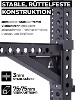 R8 Bradley Power Rack | Plate Loaded