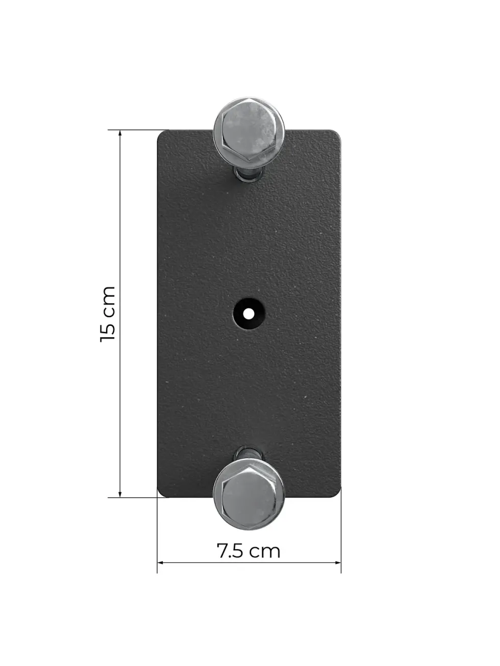 R8 78cm Crossbar | Paar | Raw Metal