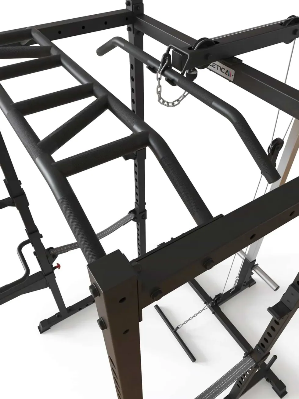 R5 Combat | Power Rack | Latzug- & Rudereinheit | 213cm