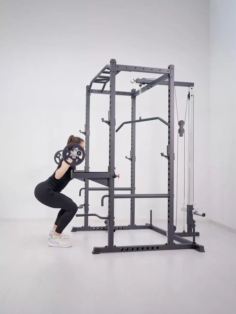 R5 Combat | Power Rack | Latzug- & Rudereinheit | 213cm