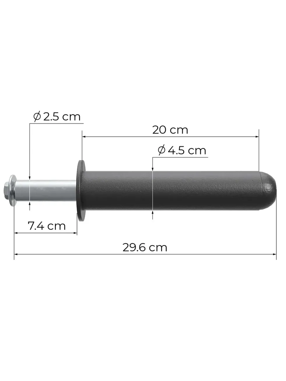 R8 Gewichts-Pins 20 cm