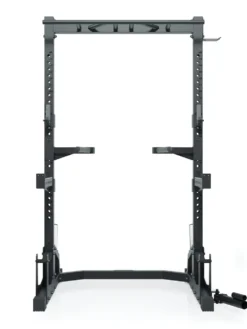 R7 Half Rack SET | Delta Dark Blue | Bumper Plates 70kg | B6 Hantelbank