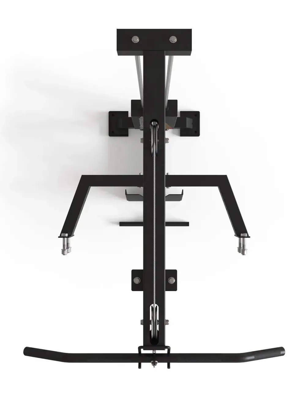 R8 Latzug mit Rudereinheit | 125kg Weight Stack