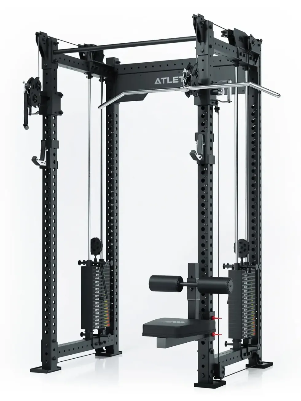 R8 Latzug-Sitz mit Knieblocker