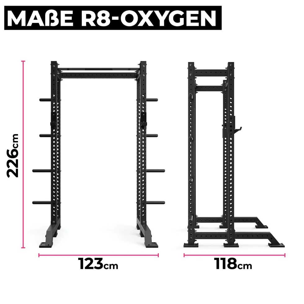 R8 Oxygen | Half Rack