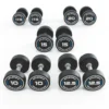 Rundhanteln PRO | Set 2 - Fortgeschritten | 10 - 20kg | inkl. Ablage