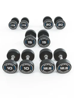 Rundhanteln PRO | Set 2 - Fortgeschritten | 10 - 20kg | inkl. Ablage