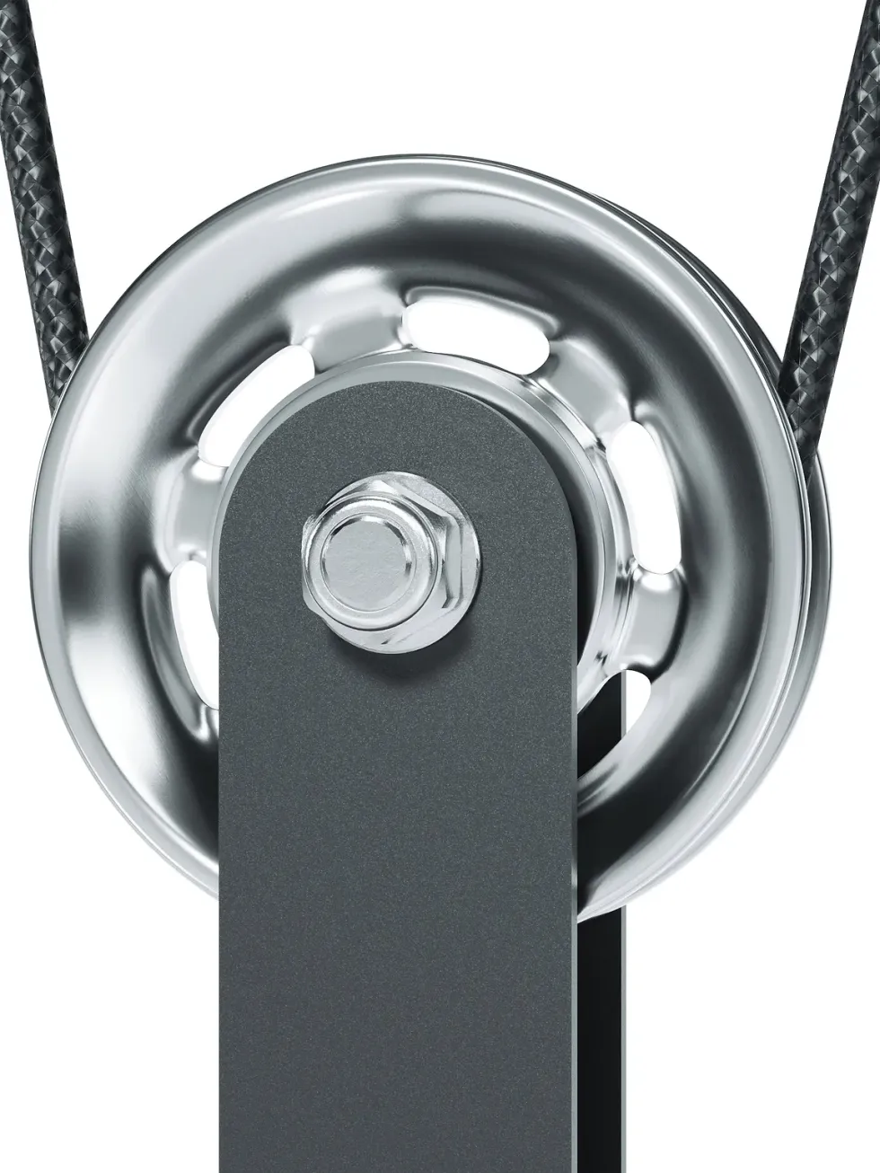 Seilrollen | Aluminium | 90mm | 6 Rollen