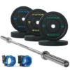 Set Inox + High Temp Bumper Plates 90kg